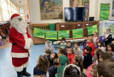 PÈRE NOËL DANS LES ÉCOLES ET ACCUEILS DE LOISIRS